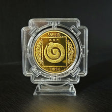 Load image into Gallery viewer, Snake Year Commemorative Medal Color Gold Plated Silver Plated