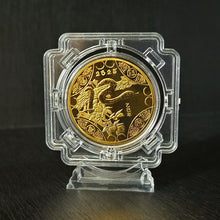 Load image into Gallery viewer, Snake Year Commemorative Medal Color Gold Plated Silver Plated